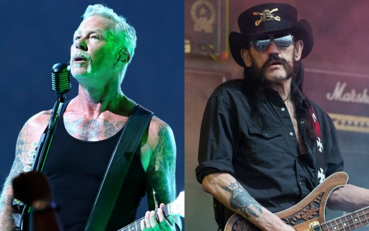 James Hetfield a un nouveau tatouage avec les cendres de Lemmy
