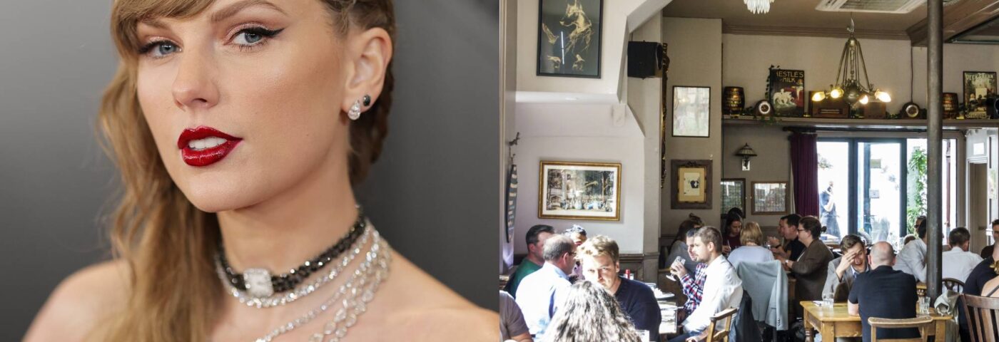 Des centaines de fans de Taylor Swift envahissent le pub londonien après la sortie de l'album, tandis que The Black Dog vérifie la vidéosurveillance à la recherche d'indices sur son ex.