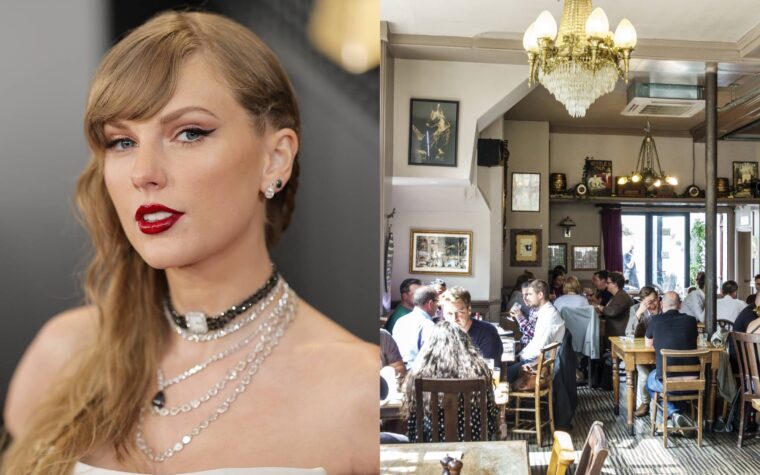 Des centaines de fans de Taylor Swift envahissent le pub londonien après la sortie de l'album, tandis que The Black Dog vérifie la vidéosurveillance à la recherche d'indices sur son ex.