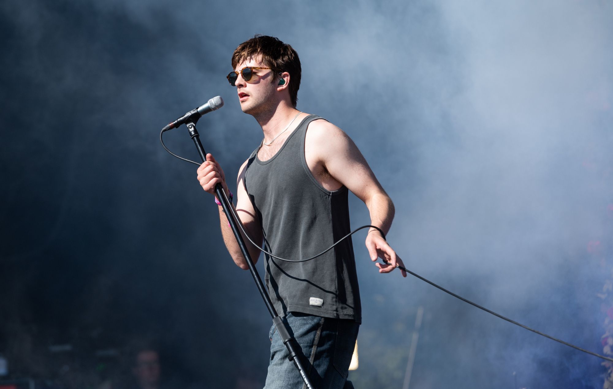 Grian Chatten de Fontaines DC se produit sur scène le deuxième jour du festival TRNSMT à Glasgow Green le 9 juillet 2022 à Glasgow, en Écosse.