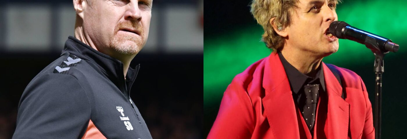 Le manager d'Everton, Sean Dyche, pense vraiment que vous devriez aller voir Green Day en direct