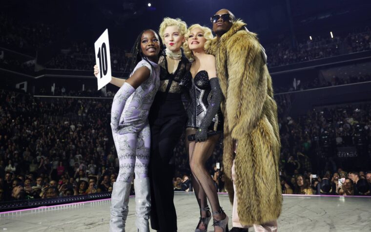 Madonna remercie ses enfants "incroyablement talentueux" de l'avoir rejoint sur la tournée "Celebration"