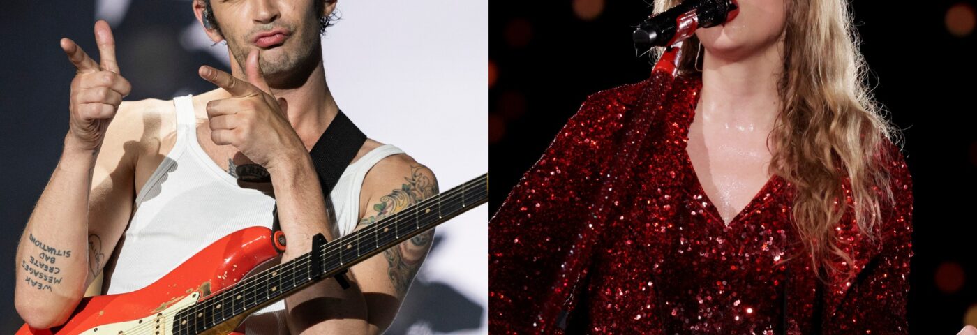 Matty Healy répond au nouvel album de Taylor Swift