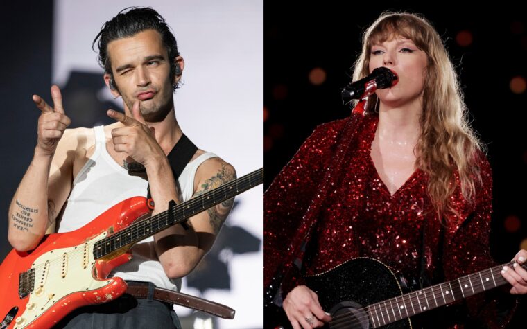 Matty Healy répond au nouvel album de Taylor Swift