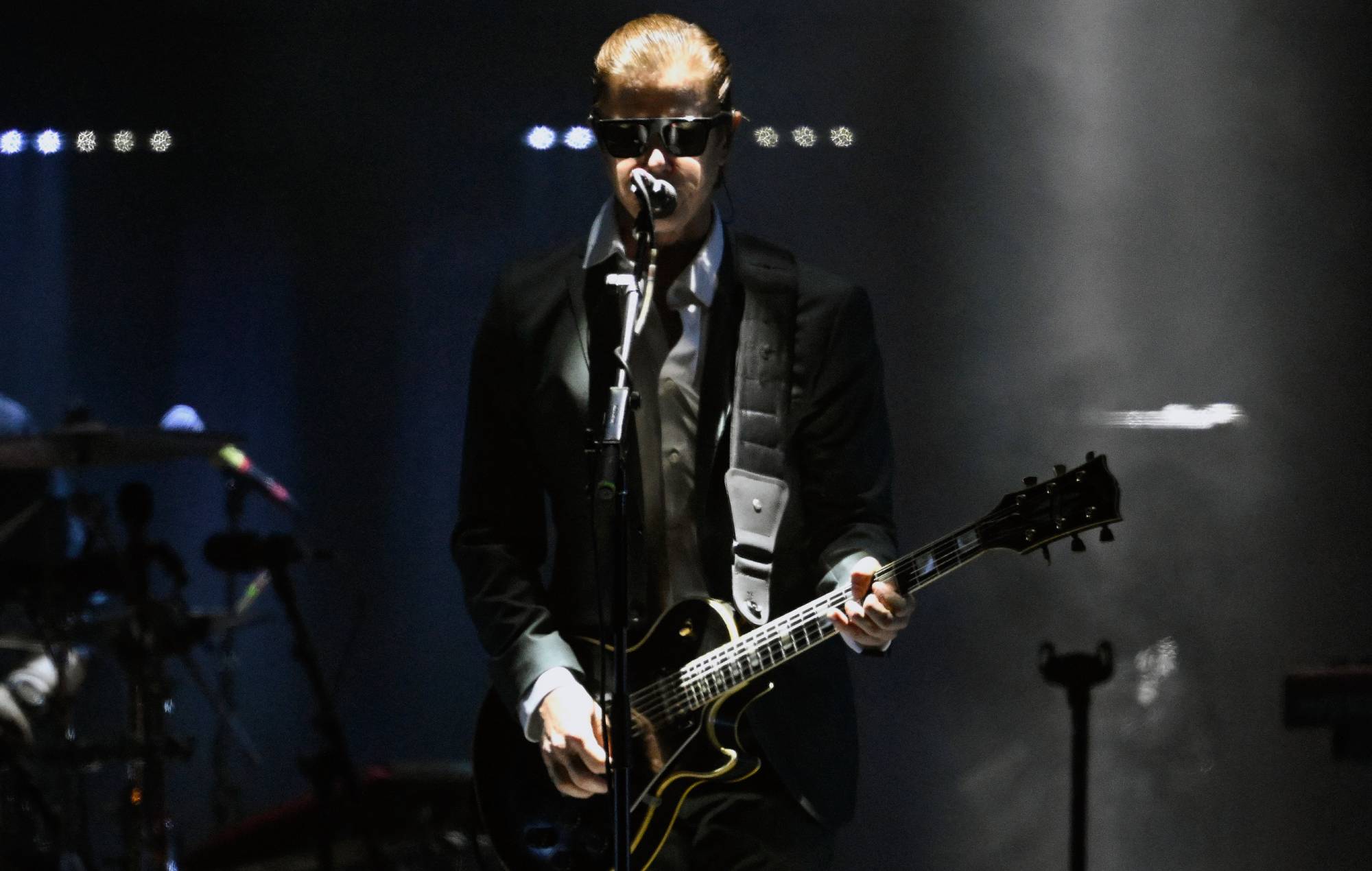 Interpol se produit sur la place Zocalo à Mexico le 20 avril 2024. (Photo d'ALFREDO ESTRELLA / AFP) (Photo d'ALFREDO ESTRELLA/AFP via Getty Images)