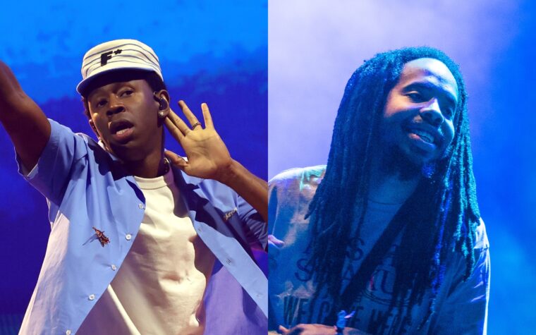 Regardez Tyler, The Creator interpréter « AssMilk » ​​et « RUSTY » avec Earl Sweatshirt à Coachella