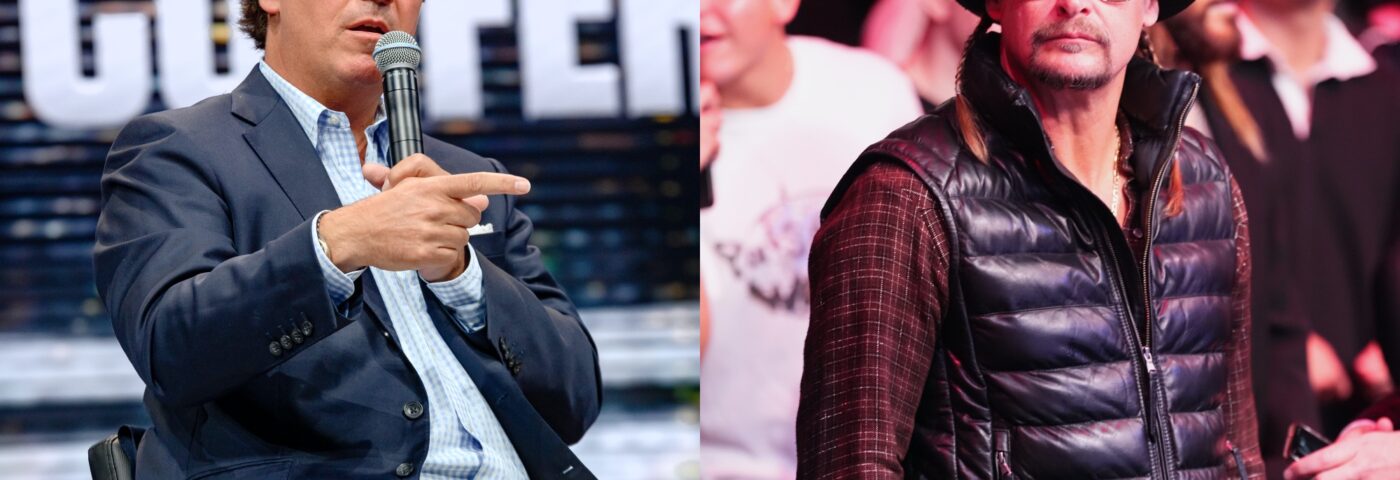 Tucker Carlson a ouvert pour Kid Rock lors de récents concerts aux États-Unis