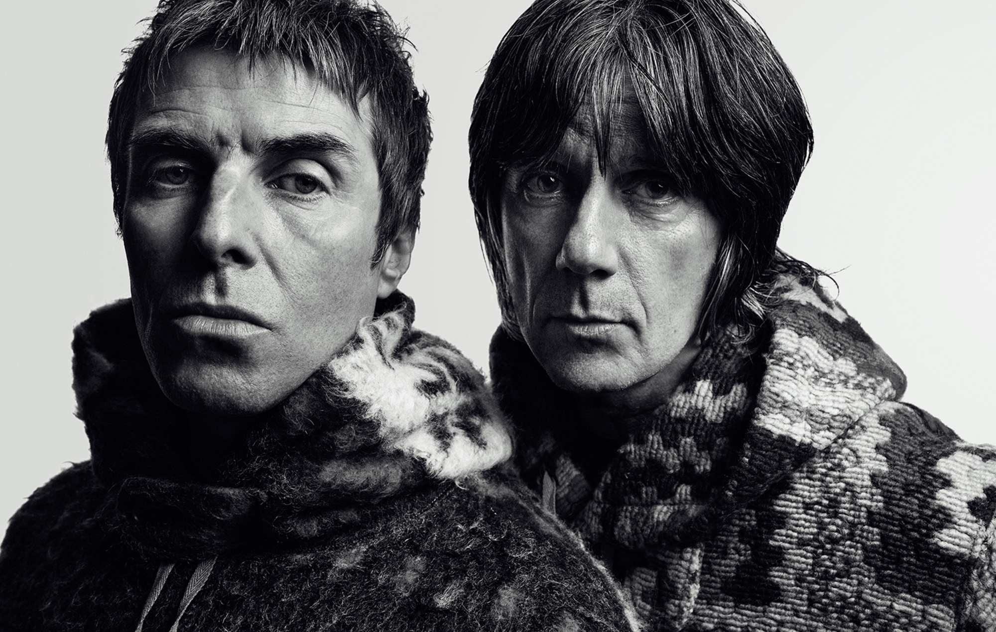 Photo de presse de Liam Gallagher et John Squire