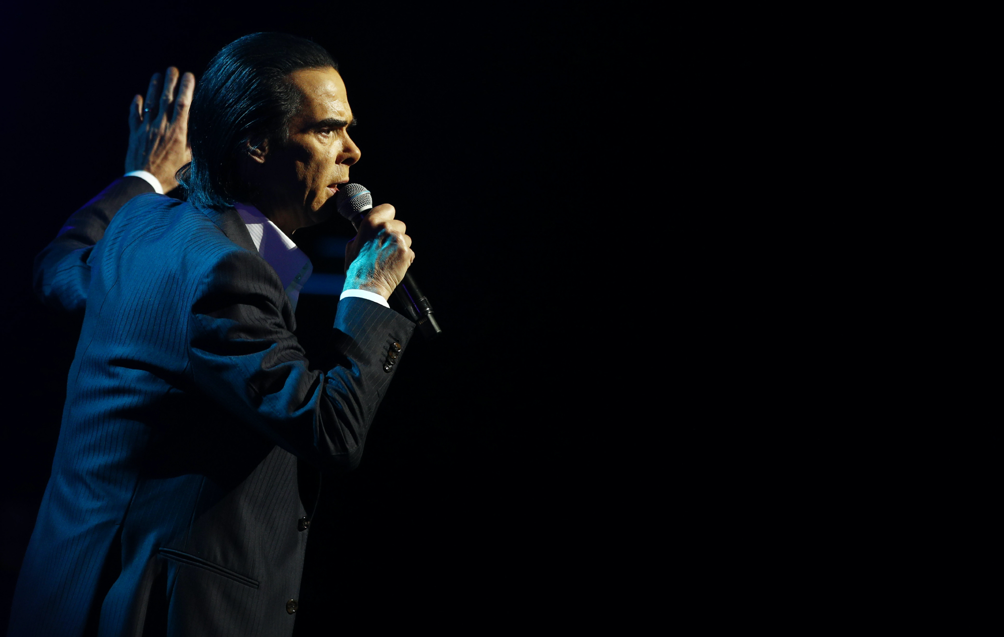 Nick Cave en live sur scène