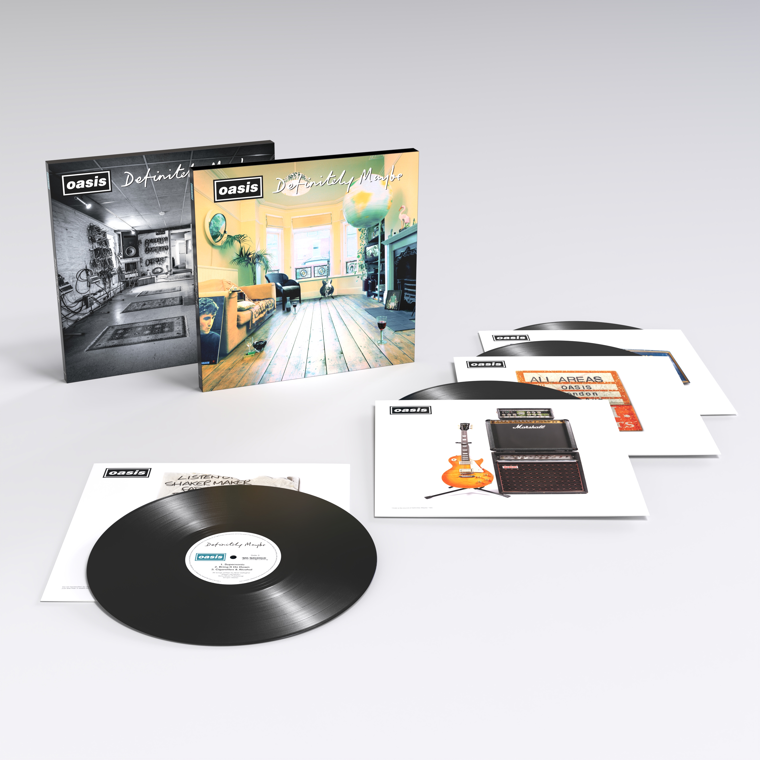 Réédition du 30e anniversaire d'Oasis 'Definitely Maybe'