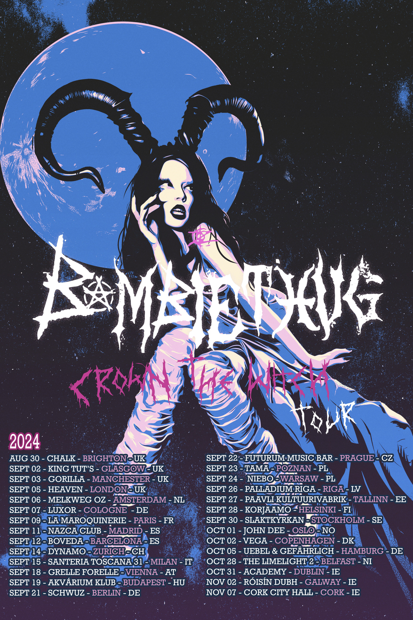 Tournée Bambie Thug Poster
