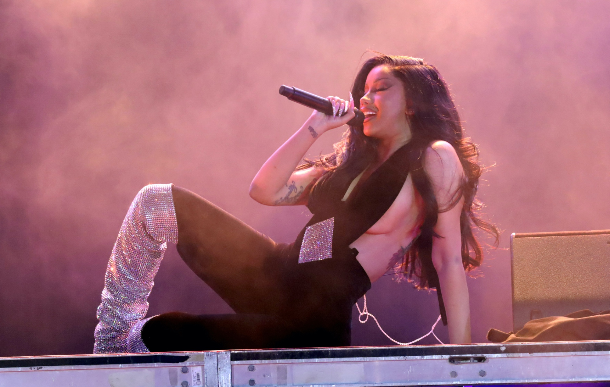 Cardi B en live sur scène