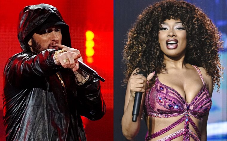 Eminem partage la nouvelle chanson controversée "Houdini" et fait référence à l'incident de la fusillade de Megan Thee Stallion