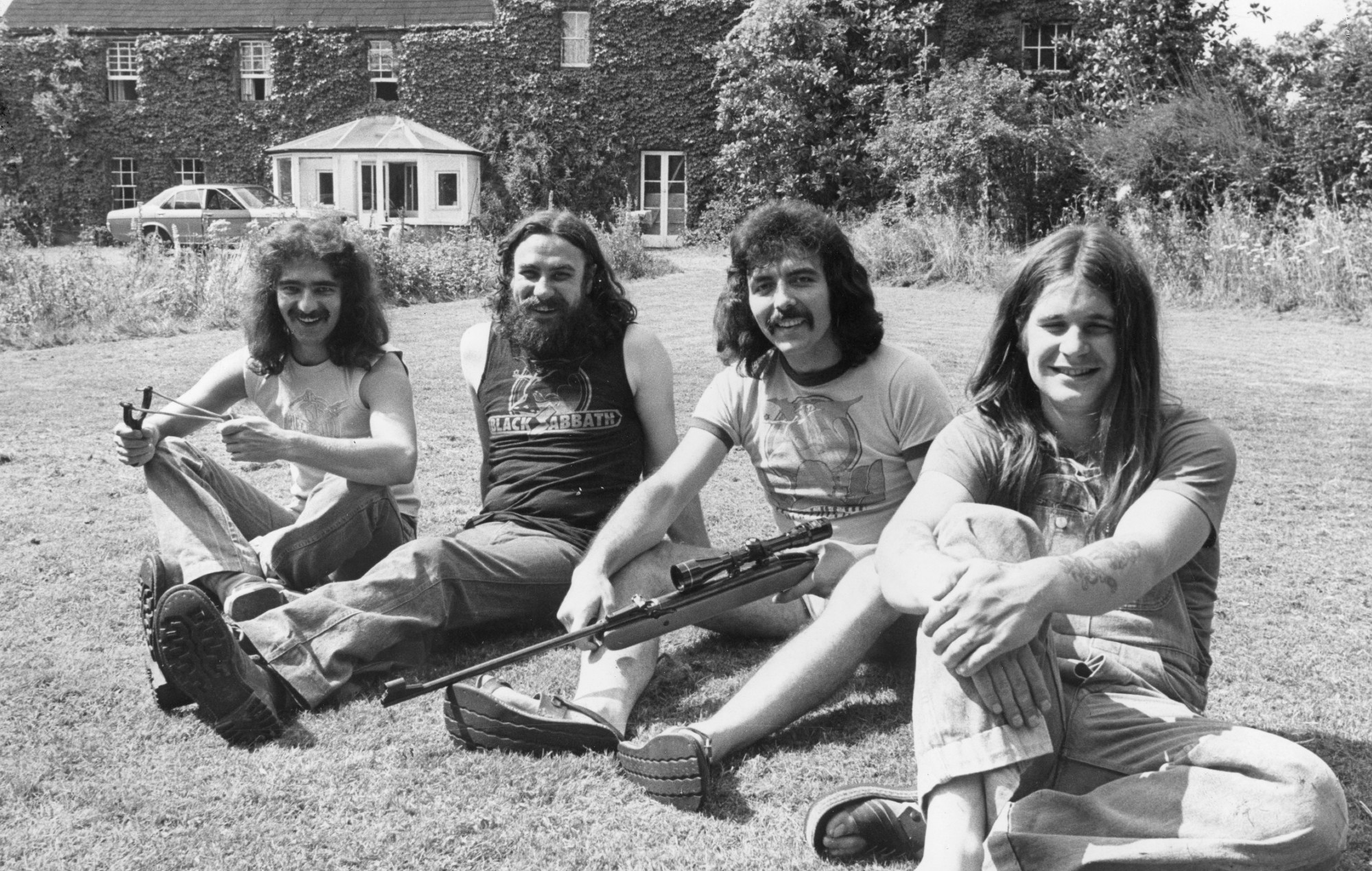 Geezer Butler, Bill Ward, Tony Iommi et Ozzy Osbourne de Black Sabbath