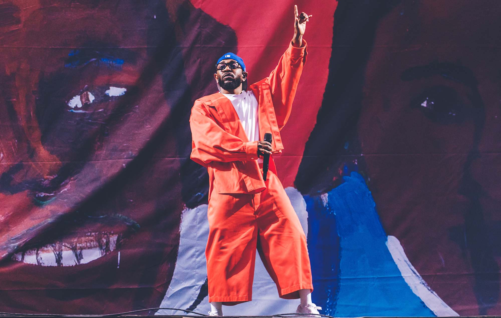 Kendrick Lamar en live sur scène