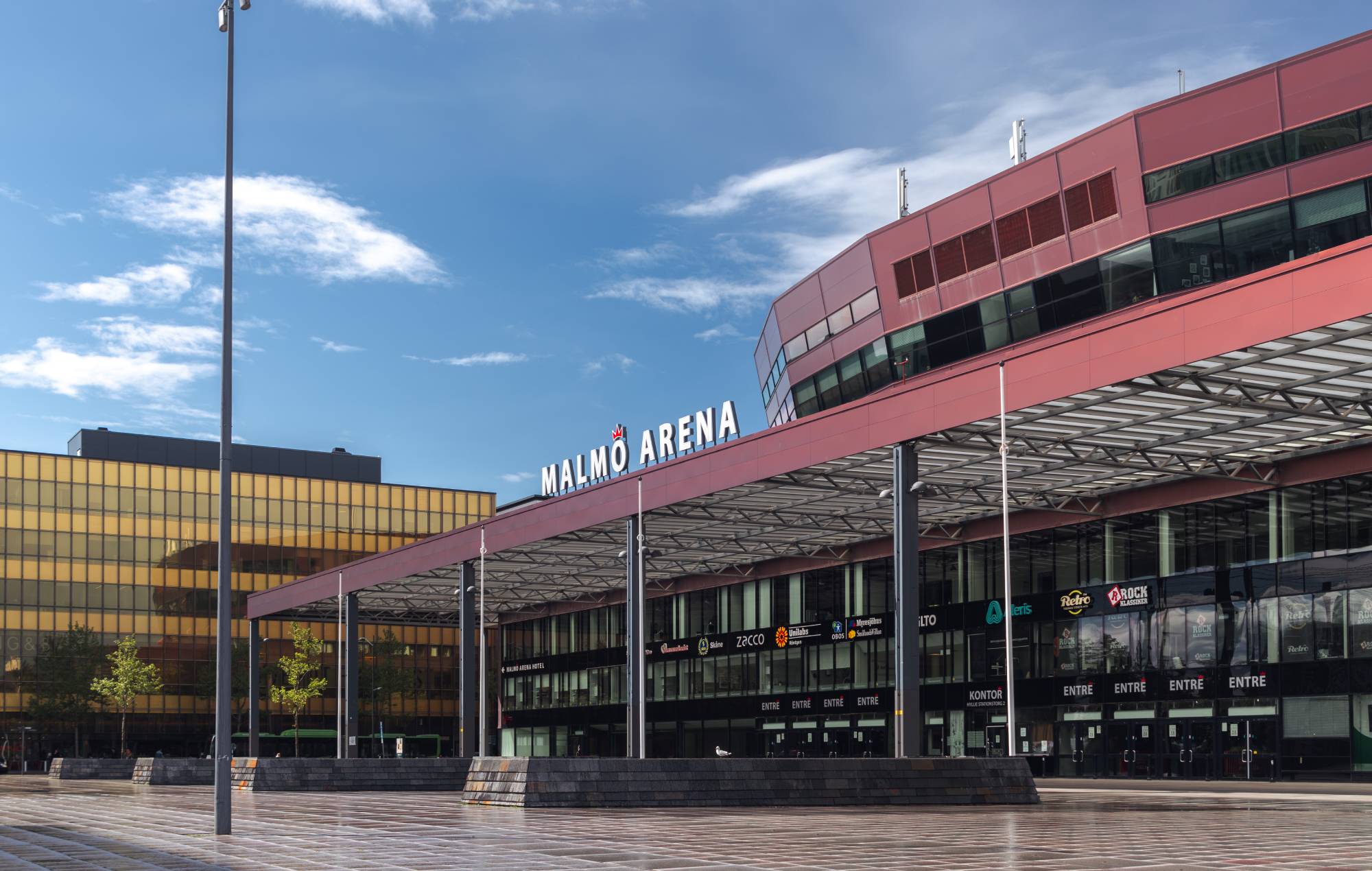 Malmö Arena, où se déroule l'Eurovision