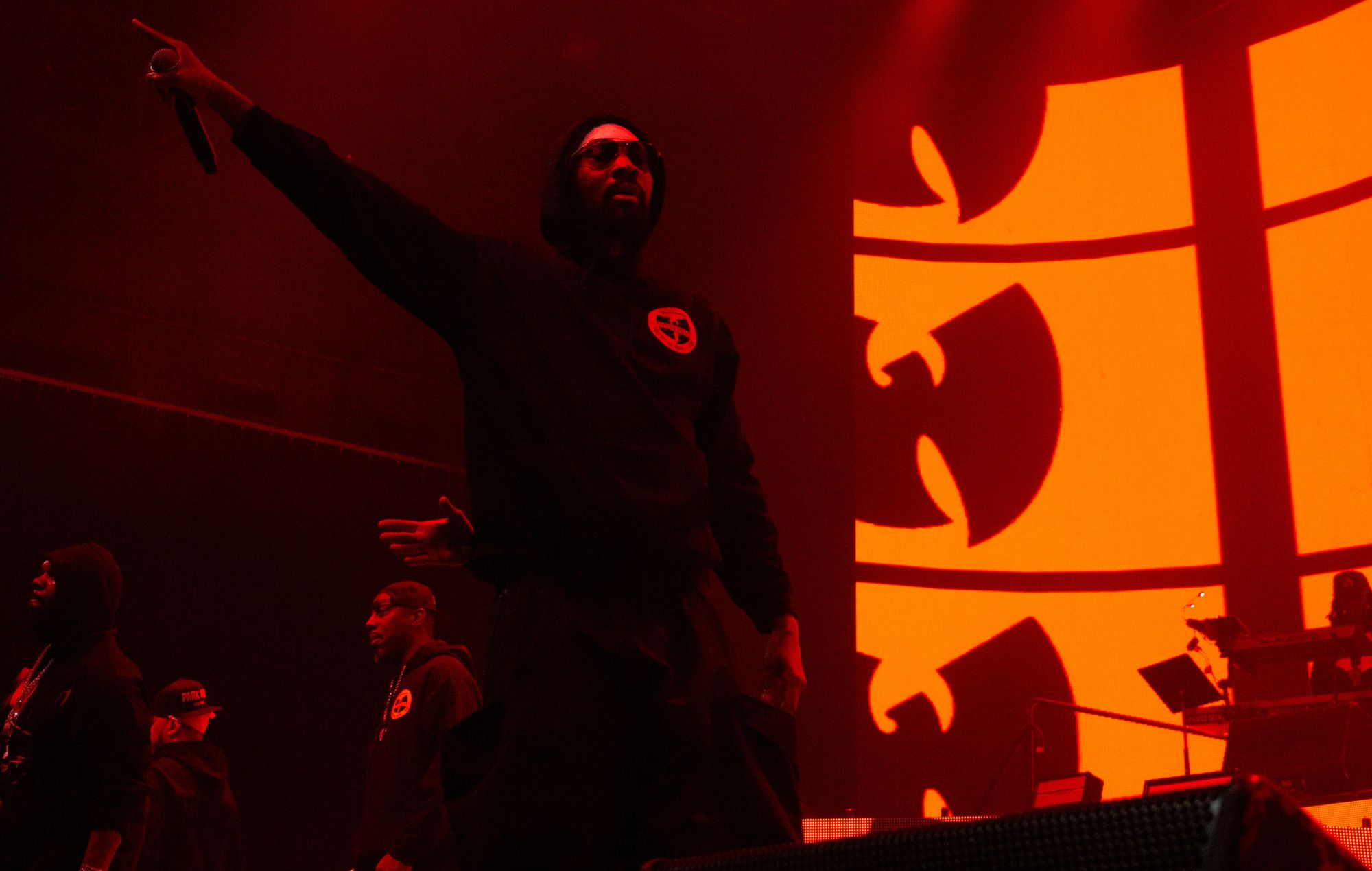 RZA du Wu-Tang Clan se produit au Théâtre des Virgin Hotels Las Vegas le 9 février 2024 à Las Vegas, Nevada. 