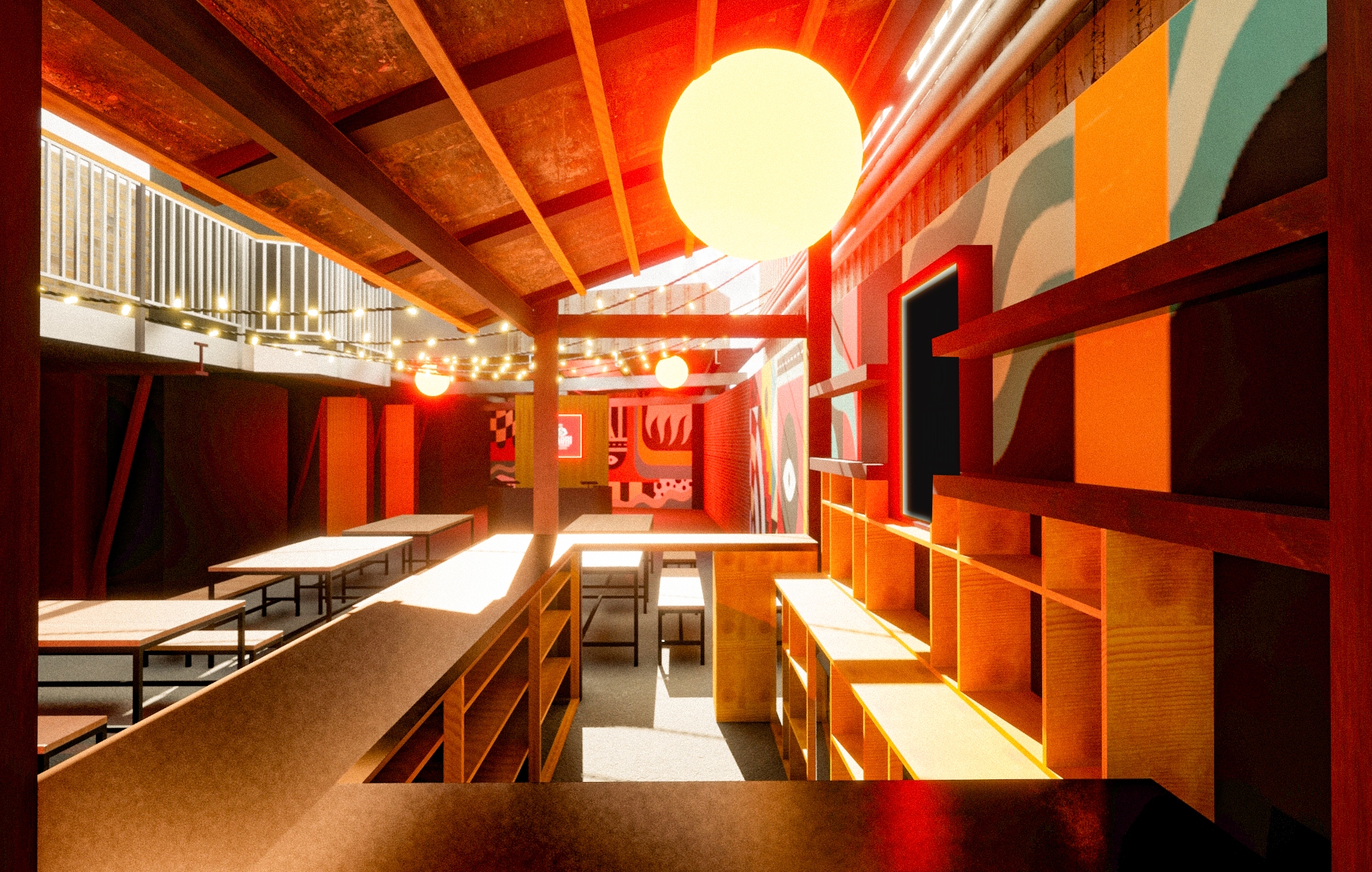 Camden Courtyard (Crédit : Presse)