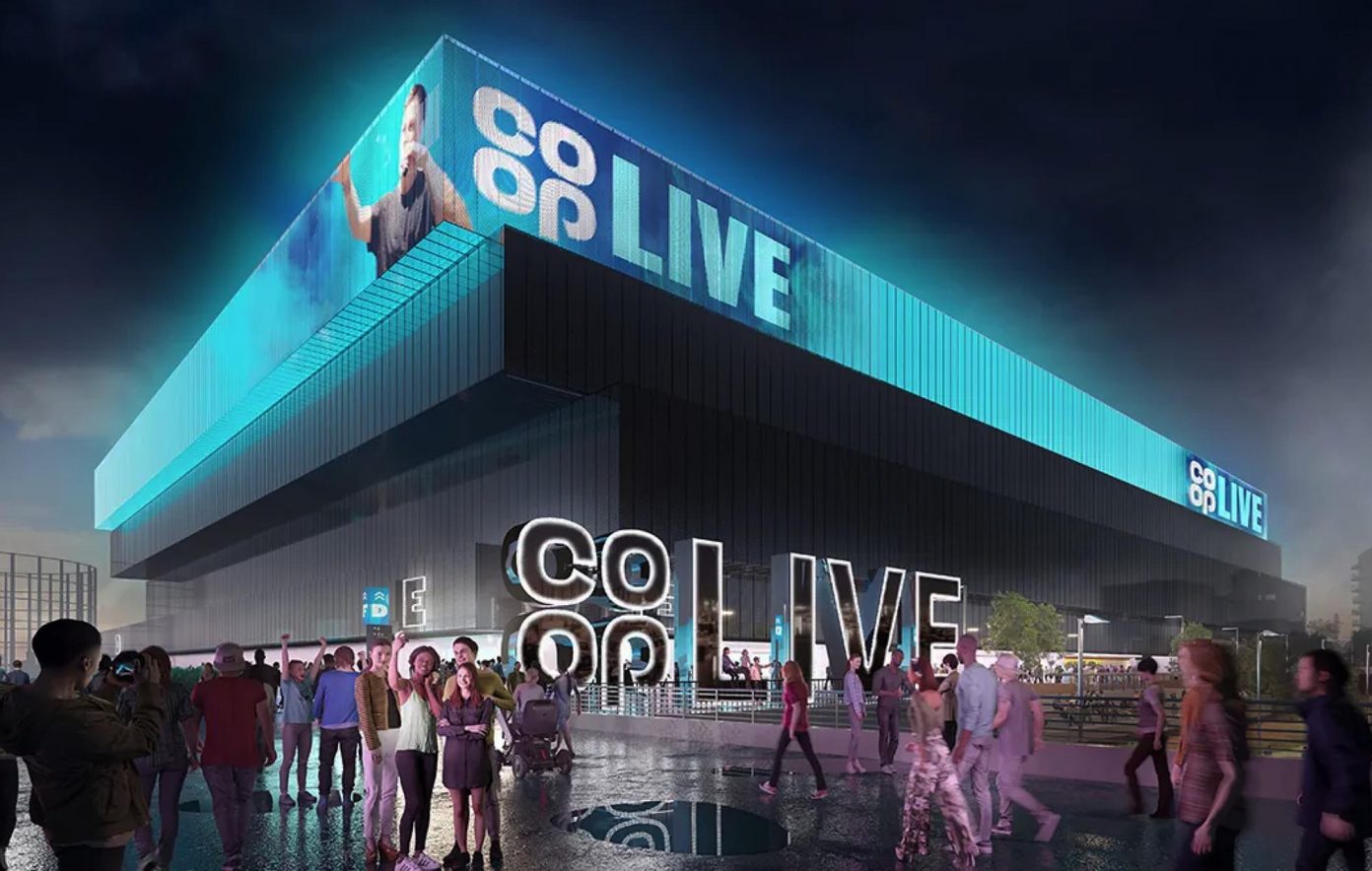 Vue d'artiste de Co-op Live