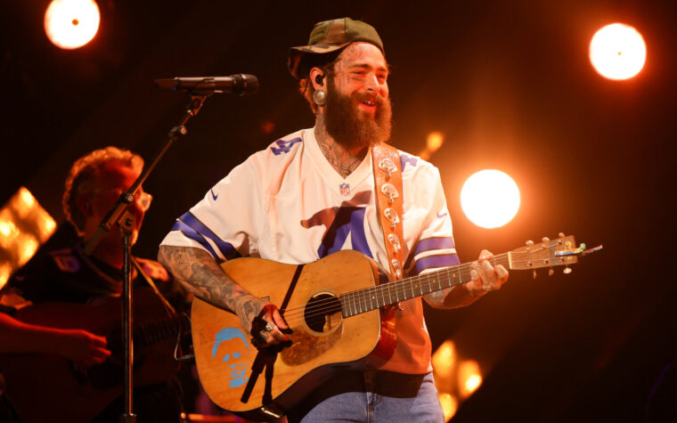 Post Malone interprète une nouvelle chanson aux Academy of Country Music Awards 2024