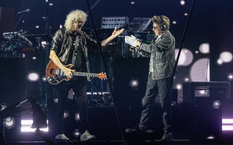 Regardez Jean-Michel Jarre et Brian May de Queen se produire ensemble au Starmus Festival