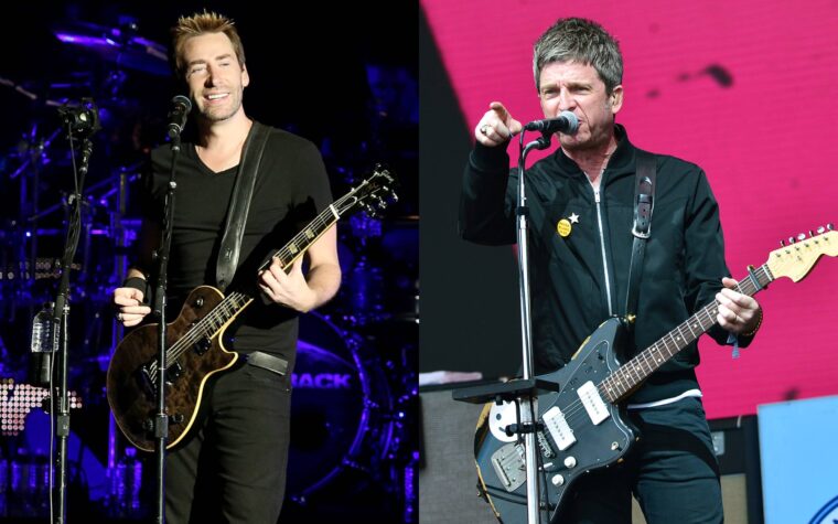 Regardez Nickelback et The Lottery Winners reprendre « Don't Look Back In Anger » d'Oasis à Manchester