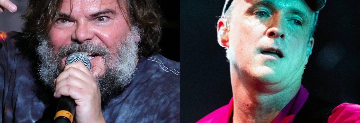 Travis réagit alors que Tenacious D reprend « Turn » à Glasgow