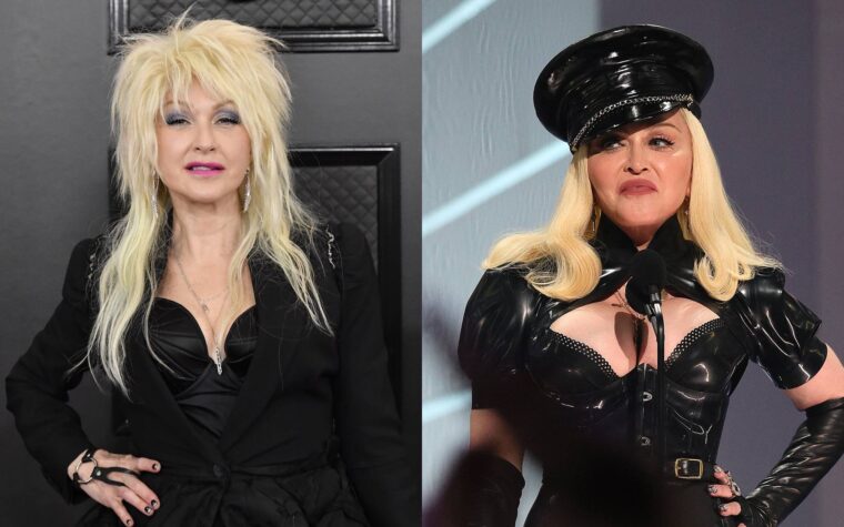Cyndi Lauper s'exprime sur une prétendue querelle avec Madonna