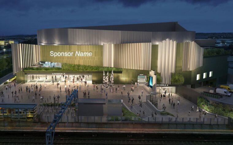 Permis de construire pour une nouvelle arène d'une capacité de 8 500 places à Edinburgh Park obtenu par AEG