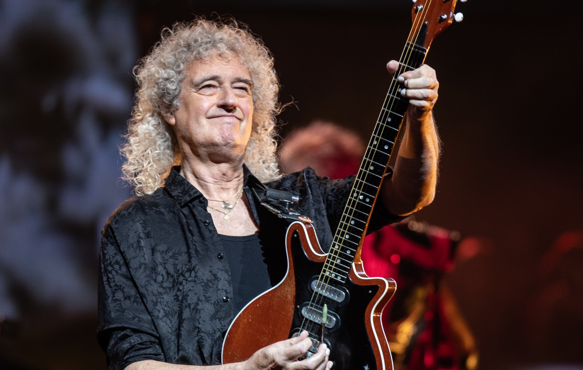 Brian May de Queen, 2023. Crédit : Miikka Skaffari/Getty Images