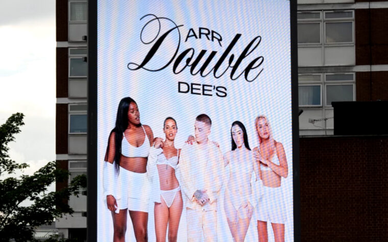 ArrDee annonce une ligne de lingerie : ArrdoubleDee's