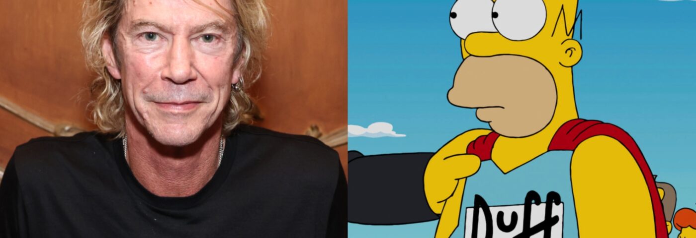 Duff McKagan dit que « Les Simpsons » ont donné son nom à Duff Beer