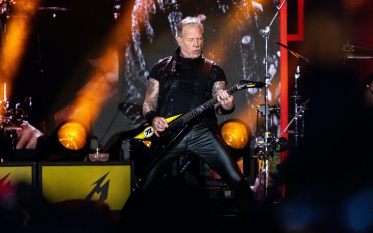 James Hetfield de Metallica révèle un cauchemar qu'il a fait avant de partir en tournée