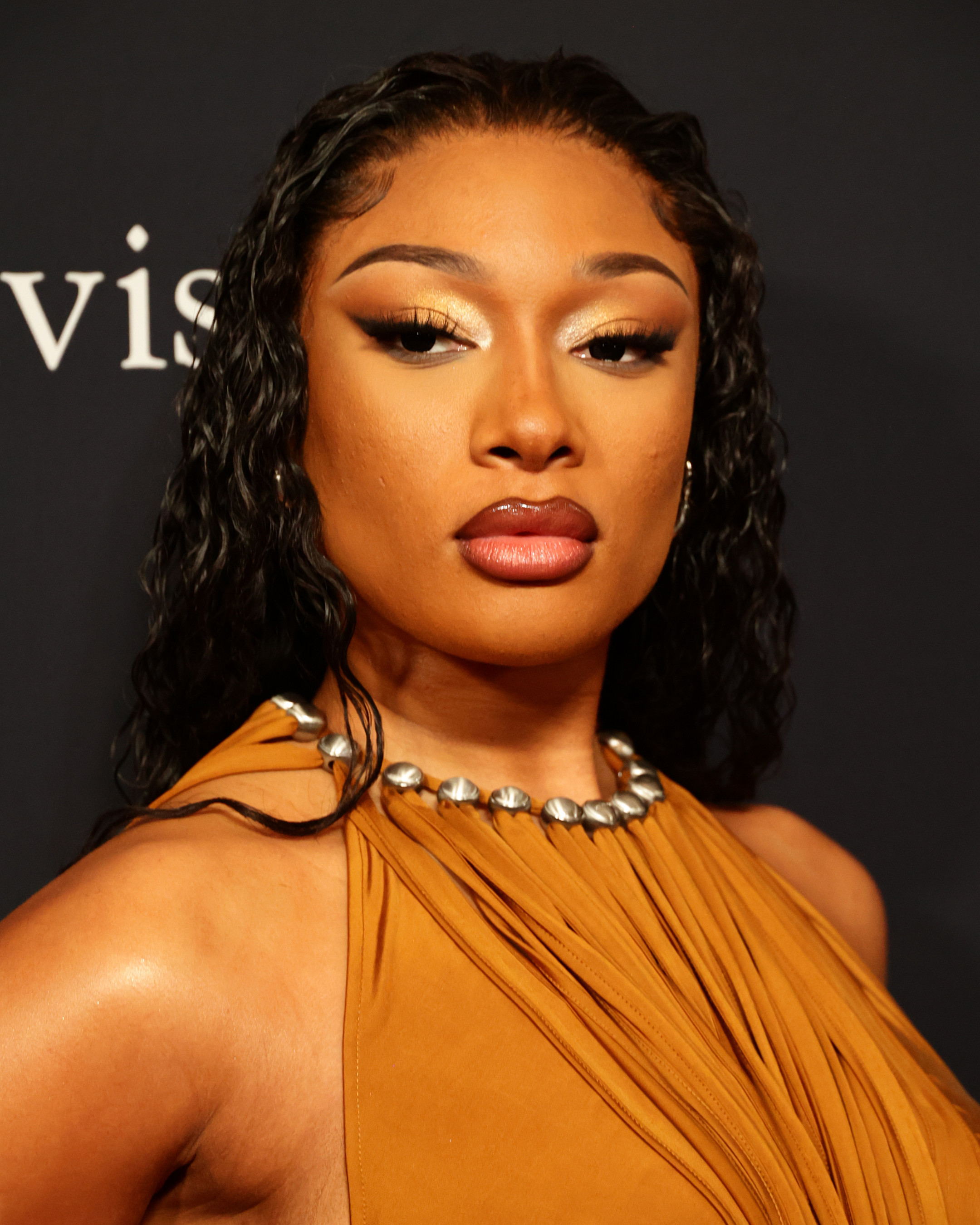 Megan Thee Stallion au gala pré-GRAMMY 2024 et hommage aux GRAMMY aux icônes de l'industrie.  Crédit photo : Momodu Mansaray/Wireimage