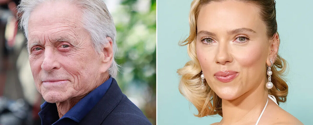 Michael Douglas choqué : Scarlett Johansson est sa ‘cousine’ d’après un test ADN