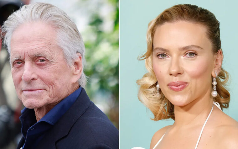 Michael Douglas&Scarlett Johansson