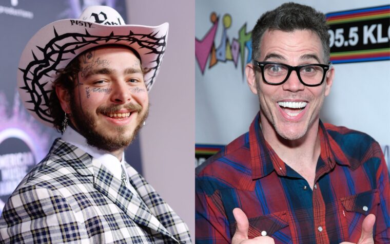 Regardez Post Malone tatouer un pénis sur le visage de Steve-O à Bonnaroo