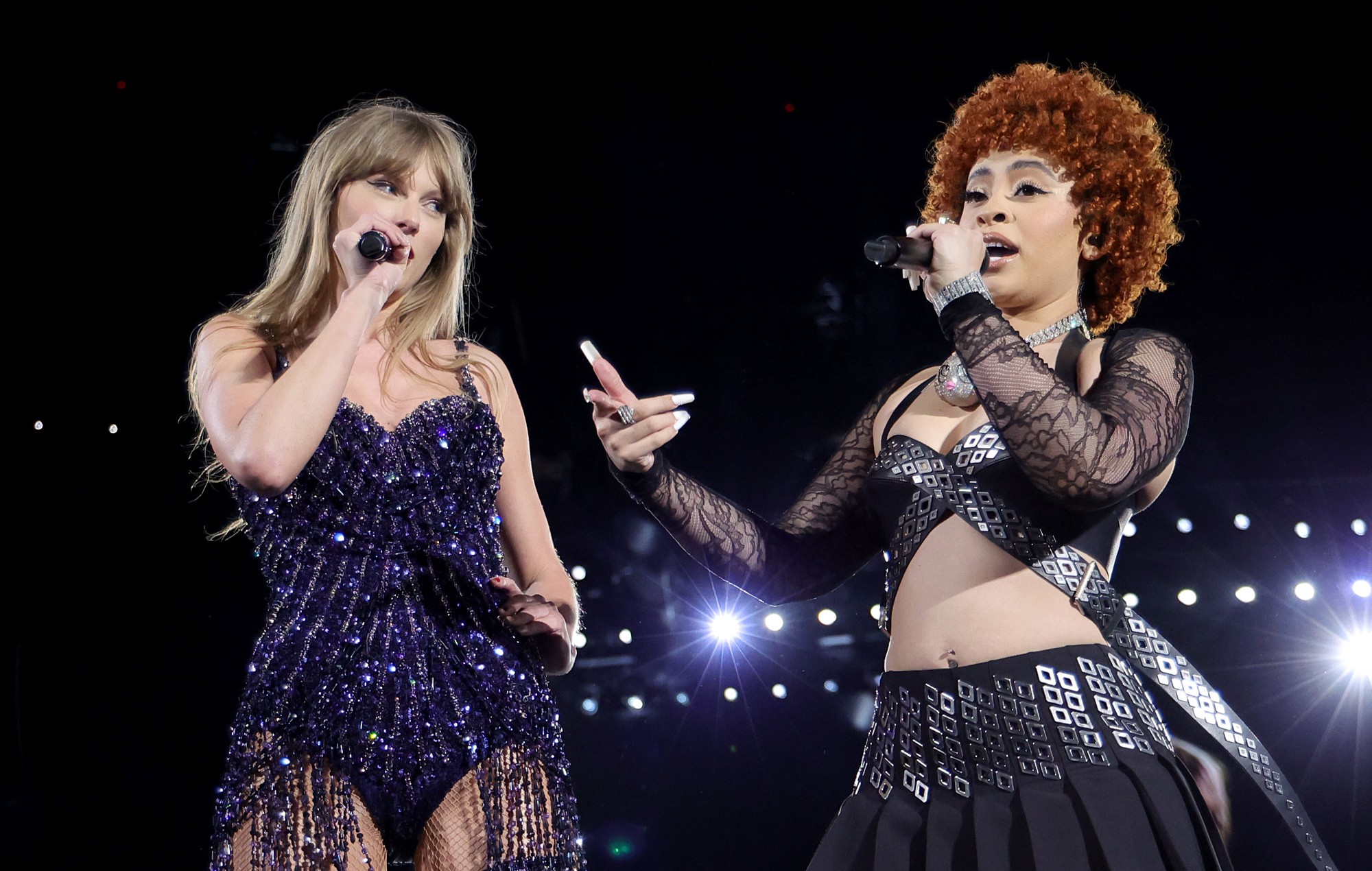 Taylor Swift et Ice Spice en concert en 2023