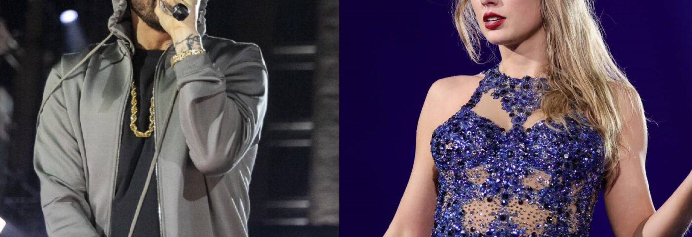 Eminem détrône Taylor Swift du sommet du Billboard avec « The Death Of Slim Shady (Coup de Grâce) » Eminem détrône Taylor Swift du sommet du Billboard avec « The Death Of Slim Shady (Coup de Grâce) »