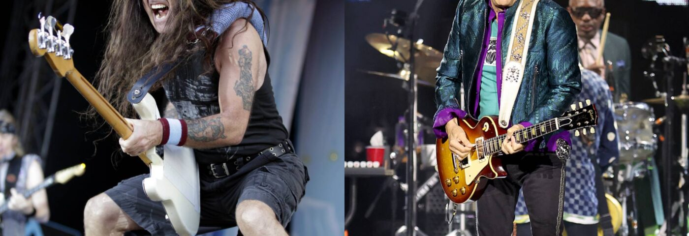 Faye, la fille du bassiste d'Iron Maiden, Steve Harris, épouse Tyrone, le fils de Ronnie Wood, l'icône des Rolling Stones