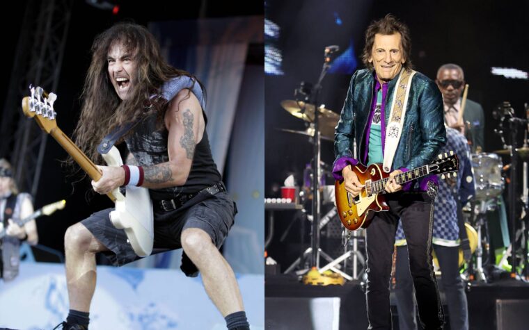 Faye, la fille du bassiste d'Iron Maiden, Steve Harris, épouse Tyrone, le fils de Ronnie Wood, l'icône des Rolling Stones