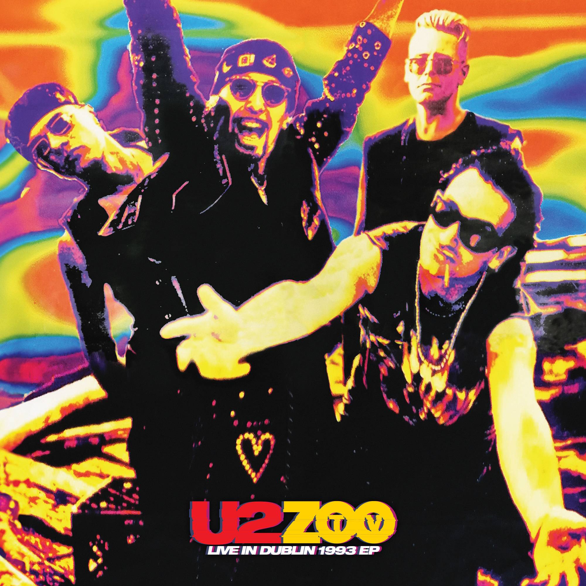 Pochette de l'EP « ZooTV – Live In Dublin 1993 » de U2. Crédit : PRESS