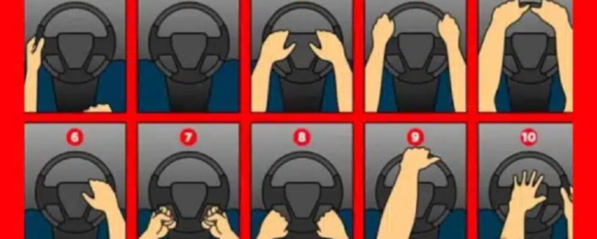 Comment tenez-vous le volant en conduisant ? Voici ce que cela révèle sur vous, selon la psychologie