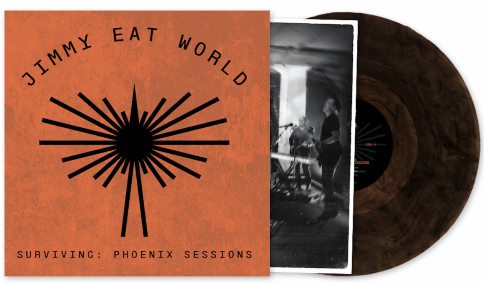 Édition limitée de Jimmy Eat World 'Surviving Phoenix Sessions'. Crédit : PRESS
