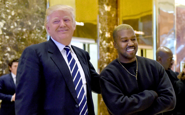 Kanye West surprend les fans de Donald Trump lors d'un rassemblement à Los Angeles