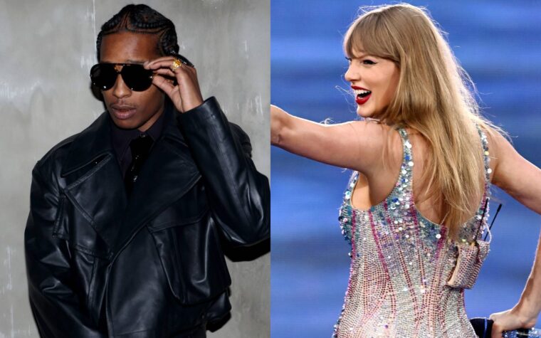 A$AP Rocky reçoit des critiques pour avoir utilisé le nom de Taylor Swift dans une nouvelle chanson