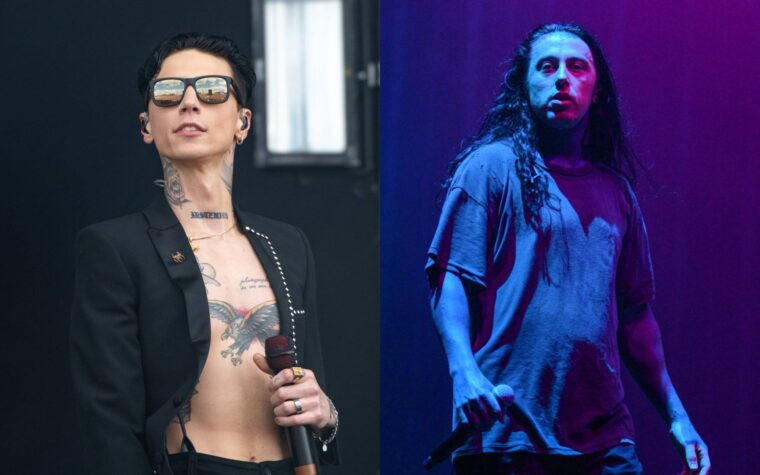 Andy Biersack, membre du groupe Black Veil Brides, défend son soutien à Falling In Reverse et son amitié avec Ronnie Radke