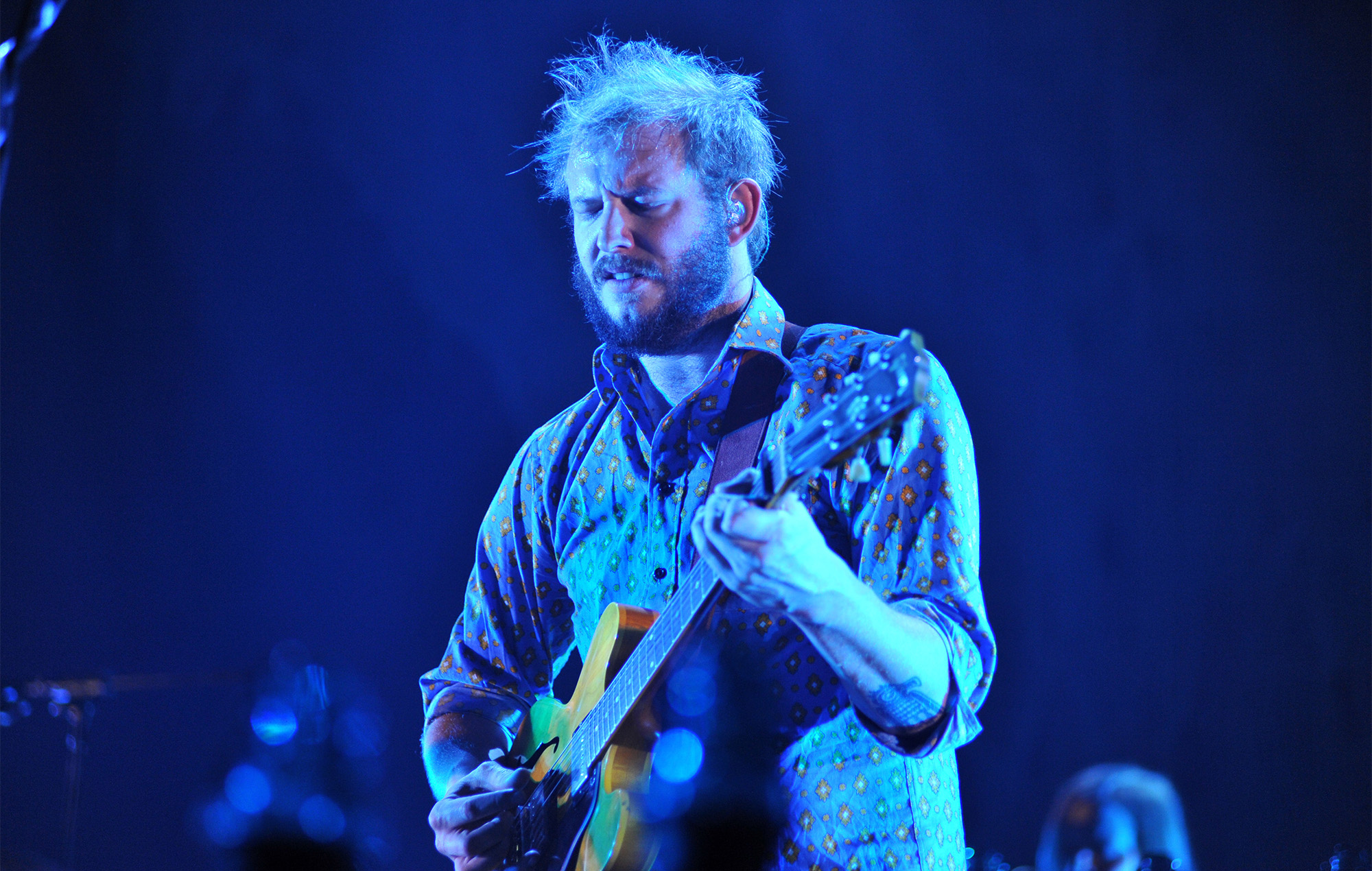 Justin Vernon de Bon Iver. Crédit : C Brandon/Redferns via Getty Images