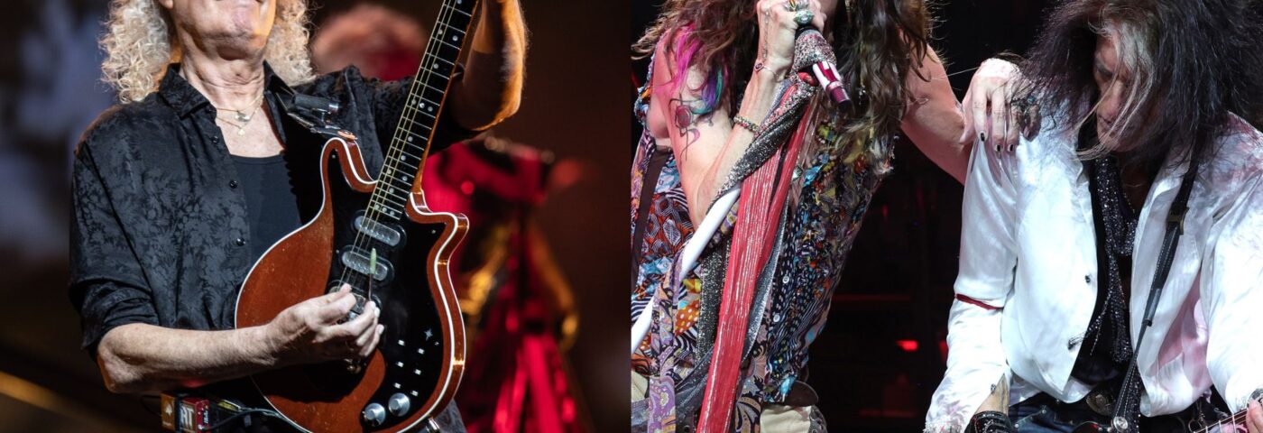 Brian May, membre du groupe Queen, a déclaré que l'annonce de la retraite d'Aerosmith lui avait « fait verser une larme »