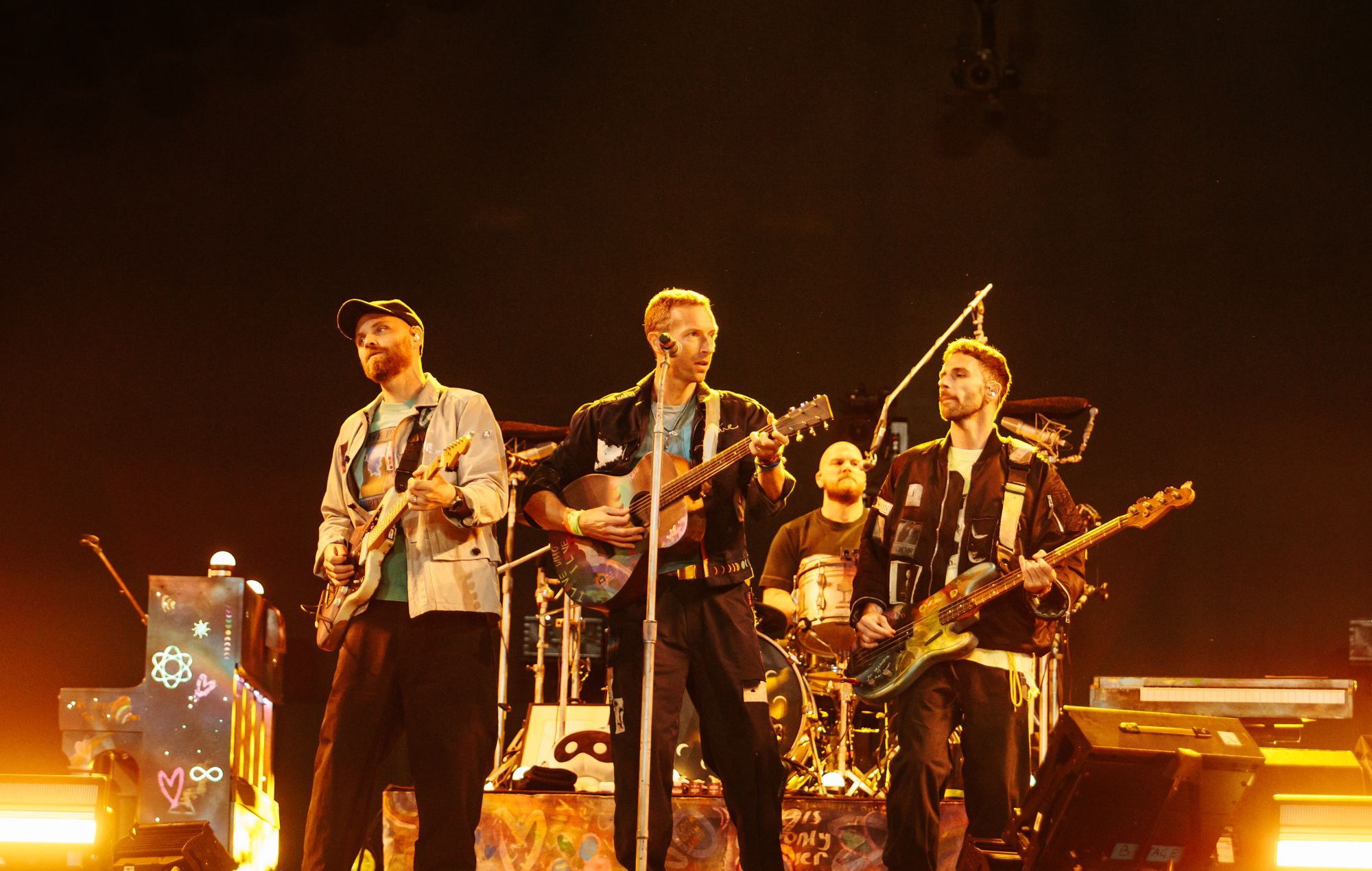 Coldplay en concert à Glastonbury 2024. Crédit : Andy Ford pour NME
